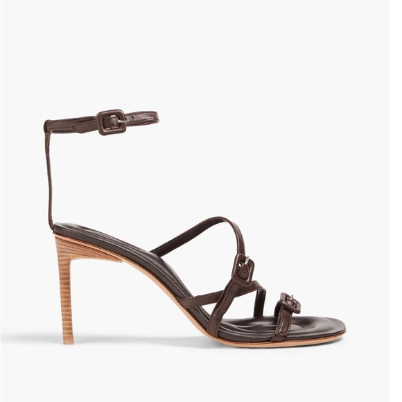 Jacquemus Leather Heeled Sandals - Picture 2 of 7